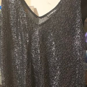 Black/Sliver Tank